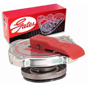 Gates Radiator Cap compatible with Ford F-250 3.9L 4.9L 5.0L 5.8L 5.9L 6.4L 6.6L 6.9L 7.3L 7.5L L6 V8 1966-1997