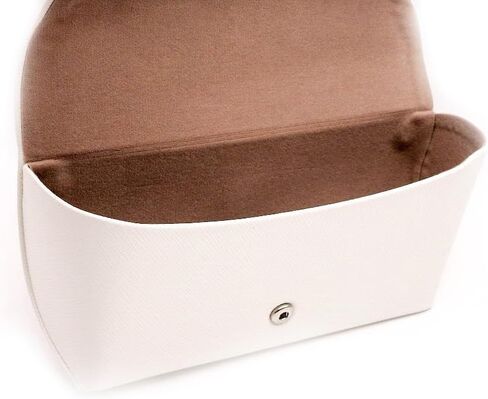 Michael Kors Small White Eyeglass Case + Bundle with eSHADES Luxury Eyewear Kit in Saudi Arabia