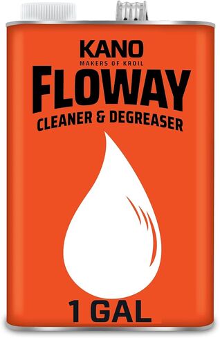 KROIL Kano Floway Industrial Cleaner Degreaser (Liquid-13oz Can-Single) | Solvent Removes Grease, Tar, Carbon, Grime from Auto Parts, Engines, Brakes, Electrical, Machinery, Equipment (FL132) in Saudi Arabia