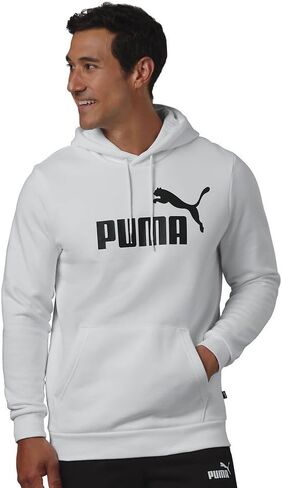 PUMA Men's Essentials Logo Fleece Hoodie (Available in Big & Tall) in Saudi Arabia