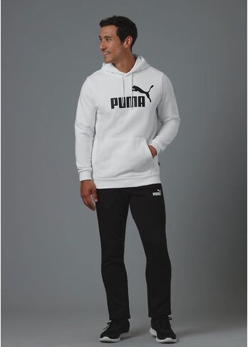 PUMA Men's Essentials Logo Fleece Hoodie (Available in Big & Tall) in Saudi Arabia