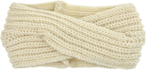 DRESHOW Winter Knit Chunky Headbands for Women Crochet Turban Knitted Ear Warmer Head Wrap Winter Accessories 4 Pack in Kuwait