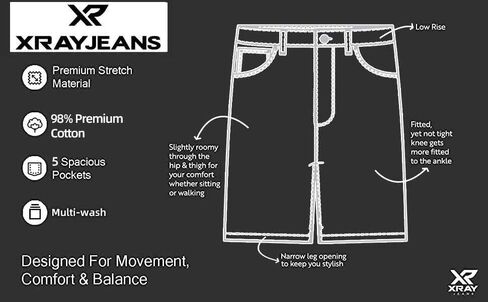 شورت X RAY للأولاد، شورت جينز مطاطي للأولاد والبنات الصغار، شورت جينز موتو بايكر وأزياء ممزقة للأولاد in Kuwait