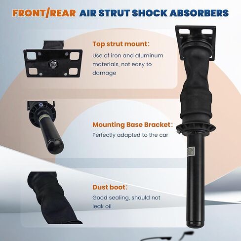1x Rear Air Spring Suspension Strut Cab Shock Absorber Compatible for 2008-2017 International Prostar 3595977C96 3595977C95 (Left or Right) in Saudi Arabia