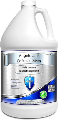 Colloidal Silver Immune Support 10 PPM Nano Liquid (128 fl oz) in Saudi Arabia