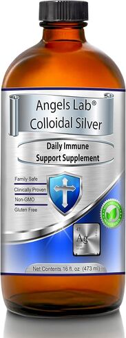 Colloidal Silver Immune Support 10 PPM Nano Liquid (128 fl oz) in Saudi Arabia
