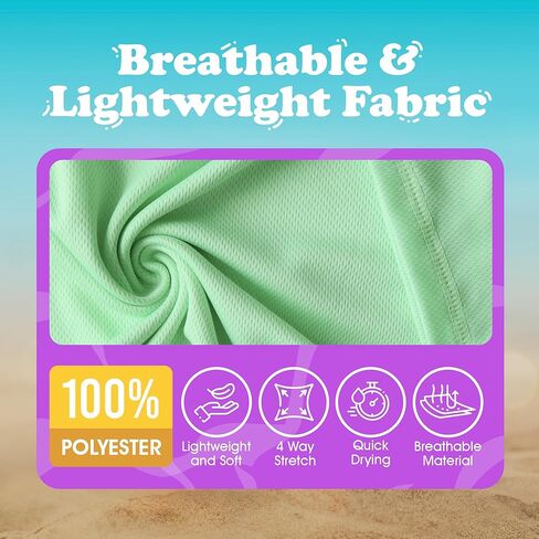 INGEAR Girls Long Sleeve Rash Guard Swim Shirt Outdoor Sports Shirt Lightweight Athletic Tee Protective in Kuwait
