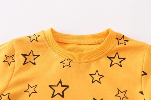 AMIYAN Toddler Boys Sweatshirts Cotton Long Sleeve Pullover Girls Crewneck Tops Cartoon Sport Shirts for Kids 2-6Y in Saudi Arabia