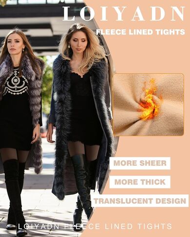 Fleece Lined Tights Women - Sheer Fleece Lined Tights for Women, Fleece Tights Fake Womens Tight Winter in Kuwait