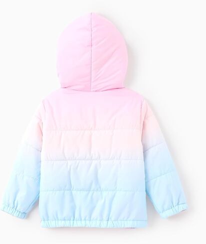 ديزني فروزن إلسا الأميرة بيل موانا ميني طفل فتاة سترة منتفخة خفيفة الوزن قابلة للحزم معطف الشتاء الدفء 2-10 سنوات in Kuwait