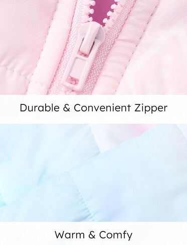 ديزني فروزن إلسا الأميرة بيل موانا ميني طفل فتاة سترة منتفخة خفيفة الوزن قابلة للحزم معطف الشتاء الدفء 2-10 سنوات in Kuwait