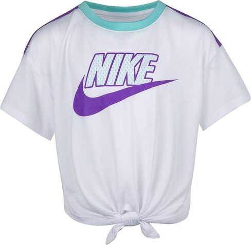 Nike Girl's Boxy Tie Front Top (Little Kids) in Saudi Arabia