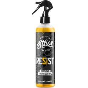 RESIST Graphene Spray Coating - UV Ceramic Coating for Cars - 2-in-1 Hybrid Formula Ceramic Spray Coating for Cars for Incredibly Slick, Glossy Finish - Graphene Ceramic Coating Protection for Car
