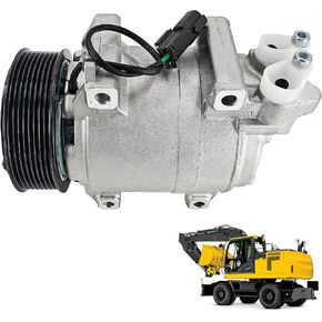 FYA00003547 Air Conditioning A/C Compressor Fits For John Deere 130G 160GLC 180GLC YA00003547