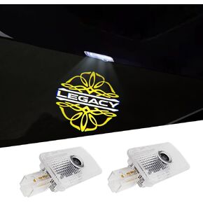 LAST CALL 2Pcs Door Lights Logo for Legacy Puddle Lights Car Door Lights Logo Projector Courtesy LED Ghost Shadow Light Projector Lamps Legacy 2010-2021 Accessories (Legacy-HD)