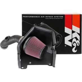 K&N Cold Air Intake System: High-Flow Air-Filter, Increase Performance & Horsepower: Compatible with 2015-2016 MITSUBISHI Lancer, 63-5506