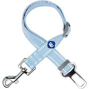 Blueberry Pet Dog Leash for Car - Puppy Essentials, Heavy Duty Dog Seat Belt for Large Dogs, Violet Dog Seat Belt Tether, Car Tether Strap, Safety Dog Car Tethers for Pet Parents