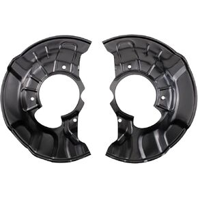 TRQ Front Brake Dust Shield Set Compatible with 2014-2019 Toyota Corolla