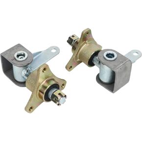 17mm 3 Stud Front Wheel Hubs Steering Spindle Steel Alloy for 6in Tires Quad Bike ATV Kart (Aramoxtp9zsiw6kh)