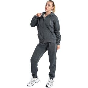 Track Suits for Women Set Sherpa lined Casual 2 Piece Outfits Sweatsuit