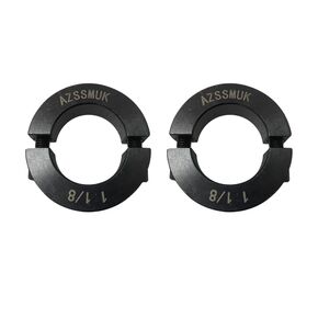 AZSSMUK Shaft Collar Bore 3'' Double Split Black Oxide Set Screw Durable Shaft Collars Suitable for Machinery and Industrial Use 2 Pieces