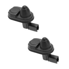 The Lord of the Tools 2Pcs Door Jamb Switch Interior Dome Light Push Buttons 35400-S5A-013 35400S6A01 Compatible with Honda Compatible with Odyssey Compatible with Accord Black