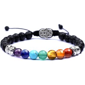 Anxiety Relief Items, Chakra Bracelets, Crystals and Healing Stones, 7 Chakras Healing Crystals handmade bracelets, Yoga, Meditation, Stress Relief Gifts