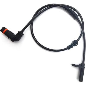 1 PC Car ABS Wheel Speed Sensor, ABS Anti-Lock Vehicle Brake Sensor Accessories, Replaces OEM Number 2049052905 Accessories, Compatible with Mercedes-Benz Models (Black)