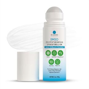 Dr. Robaina DMSO Roll-On - Quick-Absorbing Skin Care with Arnica, Magnesium, Aloe Vera, and Vitamin E | Non-Greasy Formula for Muscle & Joint Comfort | Made in The USA | 3 oz