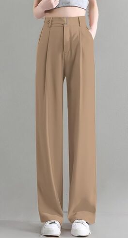 Betusline Women's Wide Leg Pants Business Casual Straight Office Trousers for Women, X-Small-3X-Large in Saudi Arabia