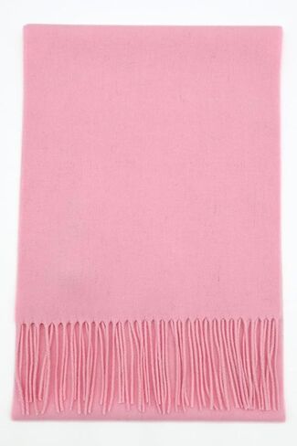 Cashmere Ultra-Fine Merino Wool and Cashmere Blend Woven Scarf -Luxe fabric-Lightweight- 72" x 12" in Kuwait