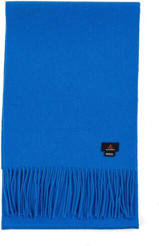 Cashmere Ultra-Fine Merino Wool and Cashmere Blend Woven Scarf -Luxe fabric-Lightweight- 72" x 12" in Kuwait