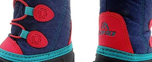 Snow Boots for Kids Waterproof Durable and Slip Resistant Winter Snow Boots for Boys and Girls with Insulated Fleece Lining Perfect for Snowy Adventures Ideal Snow Boots toddler to Keep Feet Warm and Dry in Saudi Arabia