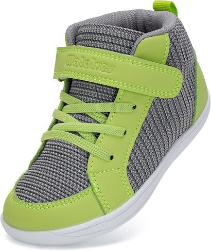 WateLves Toddler Little Kids Wide Barefoot Shoes Boys Girls Winter High Top Minimalist Sneakers Boots Walking Shoes for Indoor Outdoor | Naturally Splay | Flexible Fit in Kuwait