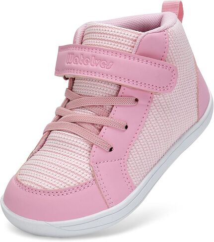 WateLves Toddler Little Kids Wide Barefoot Shoes Boys Girls Winter High Top Minimalist Sneakers Boots Walking Shoes for Indoor Outdoor | Naturally Splay | Flexible Fit in Kuwait