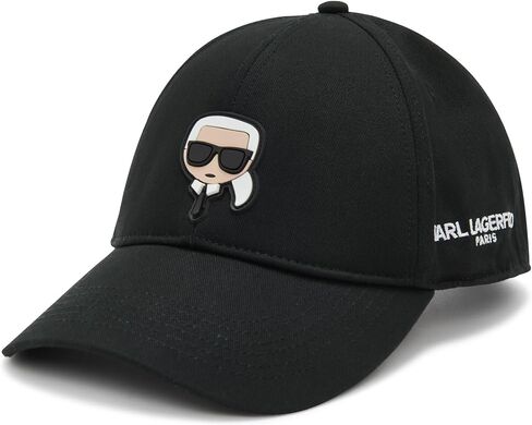 قبعة بيسبول للسيدات من KARL LAGERFELD قبعة كارل هيد مطاطية للحماية من الشمس كاجوال in Saudi Arabia