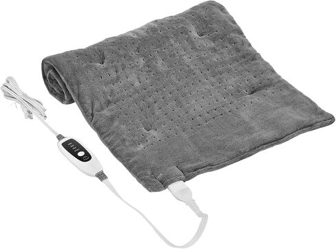 VEVOR Weighted Heating Pad, 17" x 33" Electric Heat Pad for Pain Relief, 6.8 lbs Electric Heating Pad with 4 Temperature Settings, 2-Hour Auto-Off, Weighted Heated Pad for Back Neck Shoulder Abdomen in Saudi Arabia