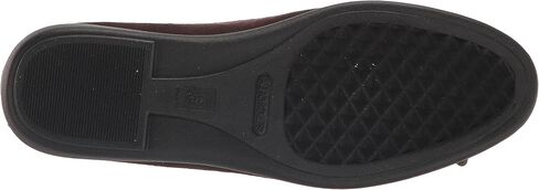 Aerosoles Women's HOMEBET Ballet Flat, Black Faux Suede, 12 in Saudi Arabia