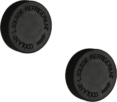 2PCS Coolant Reservoir Cap for Nissan,21712-79900 Radiator Overflow Tank Lid Cap Radiator Liquid Storage Cover,Compatible with Infiniti EX35 FX37 EX37 G35 Q70 QX50 G25 G37 2003-2017(Black) in Saudi Arabia