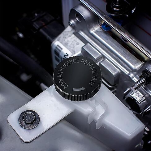 2PCS Coolant Reservoir Cap for Nissan,21712-79900 Radiator Overflow Tank Lid Cap Radiator Liquid Storage Cover,Compatible with Infiniti EX35 FX37 EX37 G35 Q70 QX50 G25 G37 2003-2017(Black) in Saudi Arabia