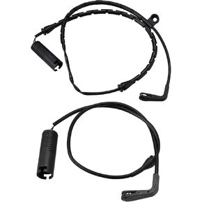 X AUTOHAUX 2pcs 34351163065 34351163066 Front Rear Brake Pad Electronic Wear Sensor for BMW 5 Series 528i 540i 530i 525i M5