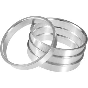 4pcs OD 60.1mm to ID 57.1mm Aluminum Alloy Car Hub Centric Rings Wheel Bore Center Spacer Durable Material