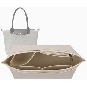 tote large purse organizer insert for long champ organizer insert Le Pliage tote purse organizer insert 1028black-L