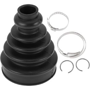 1 Set CV Joint Boot Kit for Nissan Altima 2004-2006 for Nissan Quest 2004-2009 Inner Constant Velocity Joint Boot W/Clamps No.397417Y026 Black Rubber