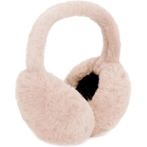 LiuSuper Winter Ear Muffs for Women Foldable Plush Fluffy Earmuffs Cold Weather Outdoor Ear Warmers for Women Girls
