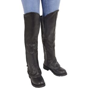Milwaukee Leather Women's Knee High Half Chaps with Zipper Entry (,)