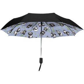 Outer Black Umbrella Painting Artwork Van Gogh's Starry Night UV Anti Lightweight Parasol Elegant Reverse 3 folding Drop Sturdy Umbrella Special Gifts for Business & Personal
