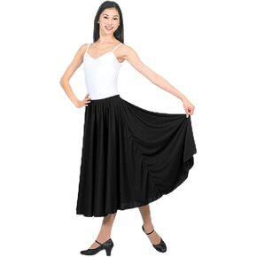 Womens Elastic Waist Character Skirt in Multiple Lengths