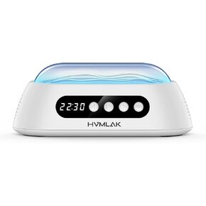Soul24 White Noise Sound Machine with Bluetooth 5.4 Speaker, 30 Volume Levels, 14 Soothing Sounds, 12 Night Lights, Memory Function, for Baby Kids Adults Sleep and Relaxation