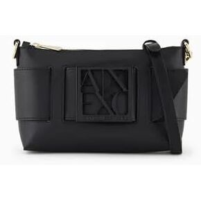 A｜X ARMANI EXCHANGE Women's Susie Shoulder Bag, Black, One Size